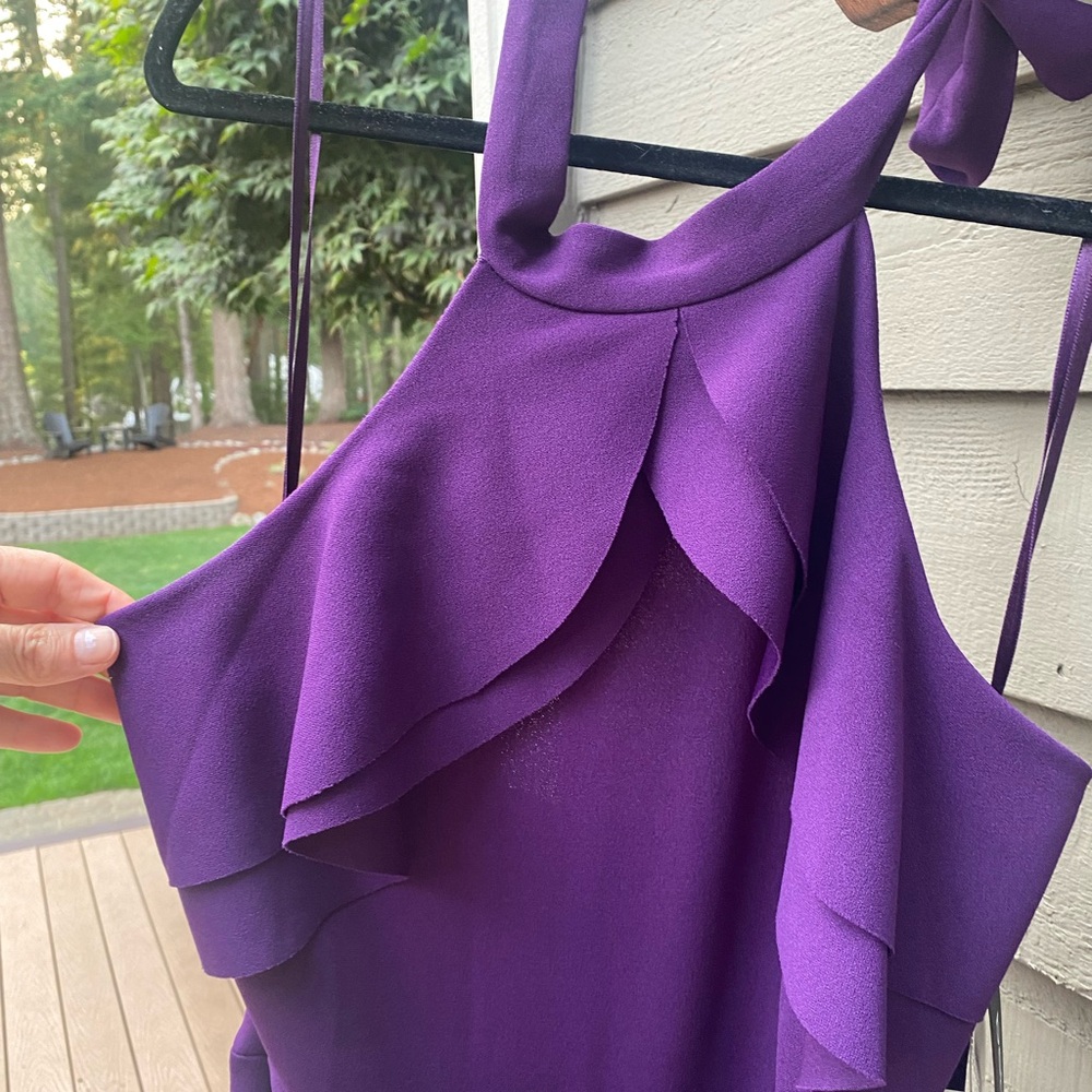 BEBE purple jumper, size 8 NWT